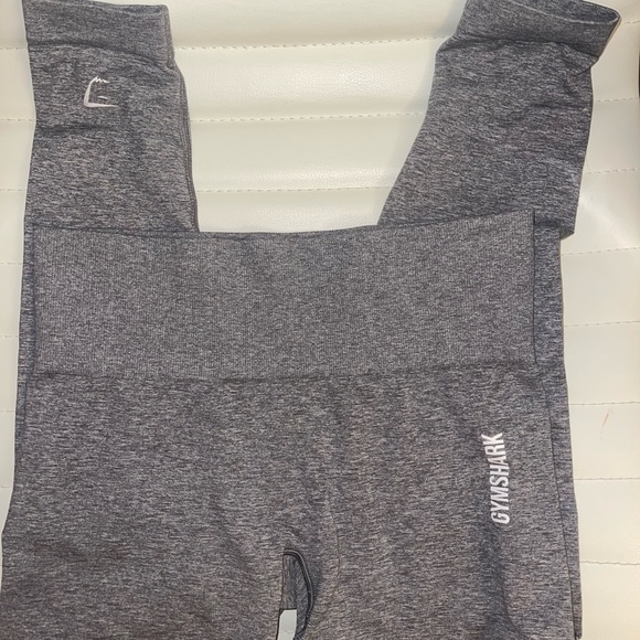 Gymshark adapt seamless leggings, grey, size S - Picture 3 of 3